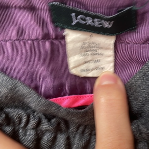 J. Crew Size 4 Wool Mini Skirt - Picture 2 of 2